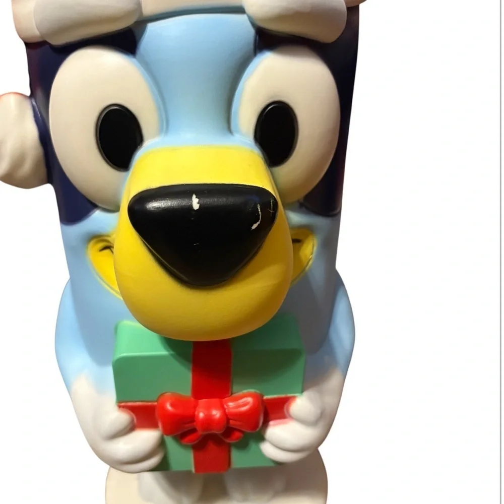 Bluey Blow Mold Christmas Decoration NEW Electrical